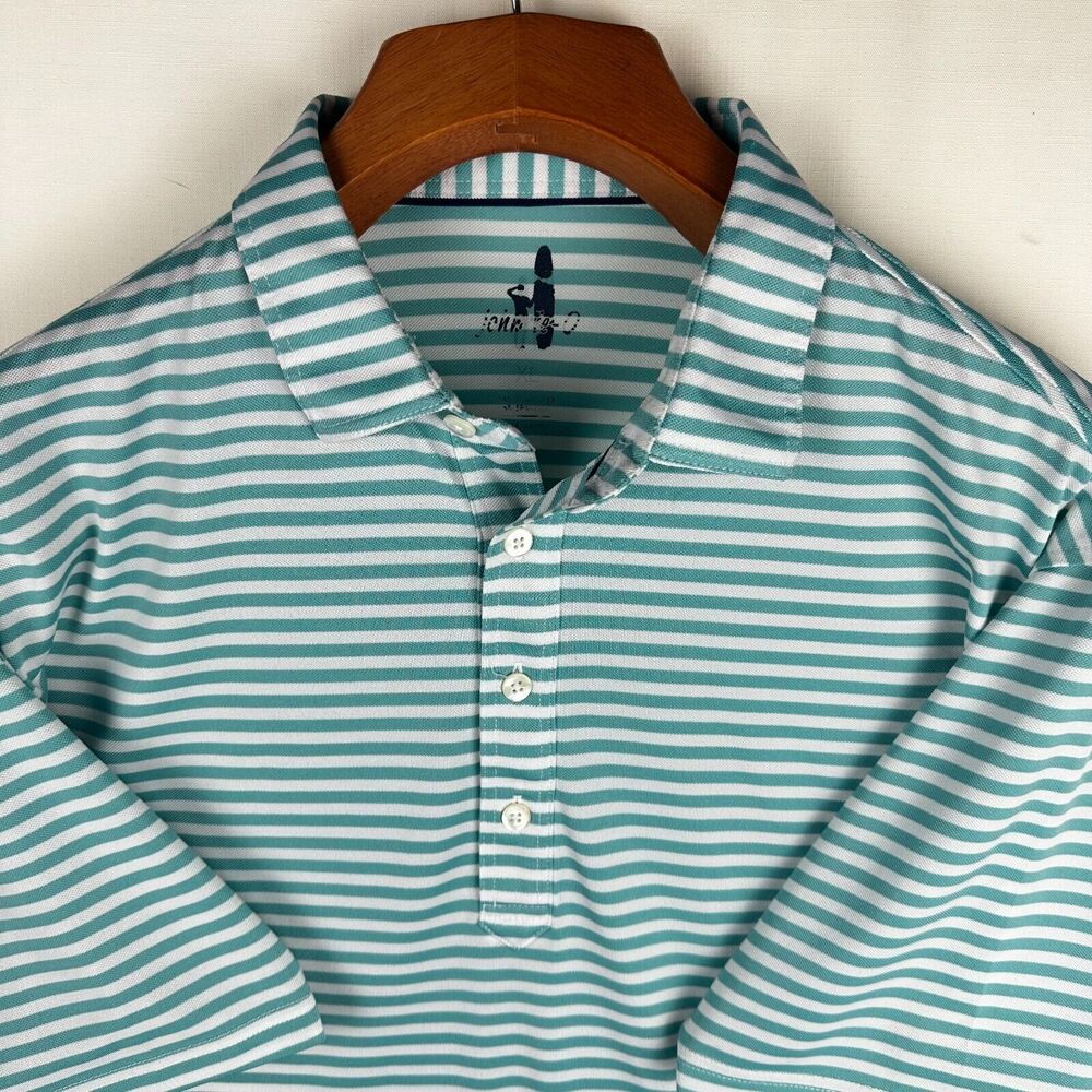 Johnnie O Men's Size XL Performance Golf Polo Shirt Casual Short Sleeve Casual